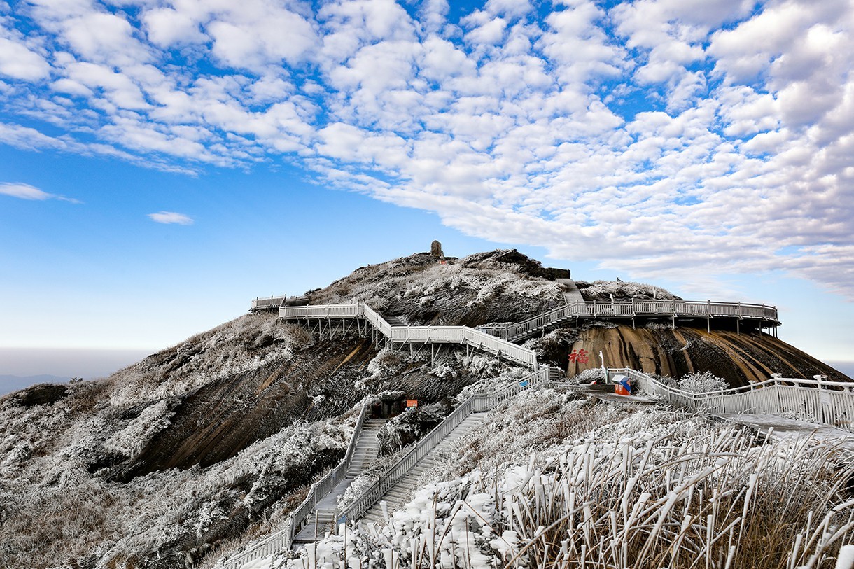 建宁金饶山滑雪场图片